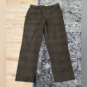 Aritzia Plaid Tween Pants